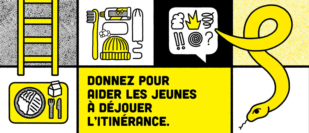 Donnez pour aider les jeunes à déjouer l’itinerance