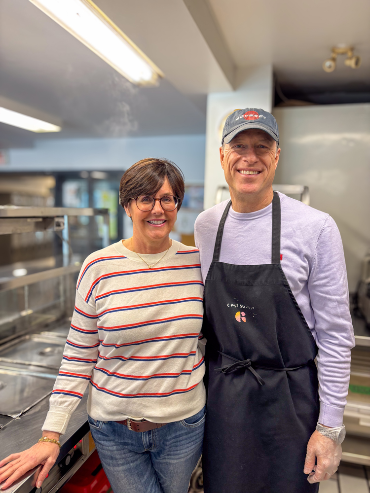 Sophie Guérin et son mari dans la cuisine de Dans la rue